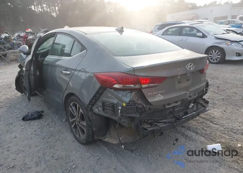 2017 Hyundai Elantra Limited z USA, uszkodzony, nr VIN KMHD84LF2HU280912